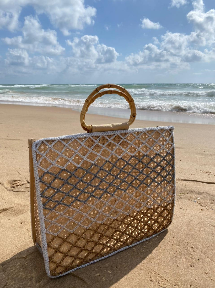 Lily tricot beach bag