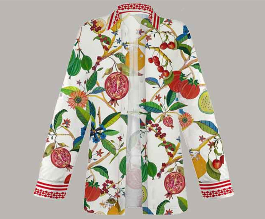 Red fruit long set