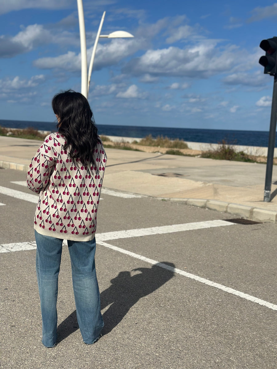 Cherry Love Cardigan