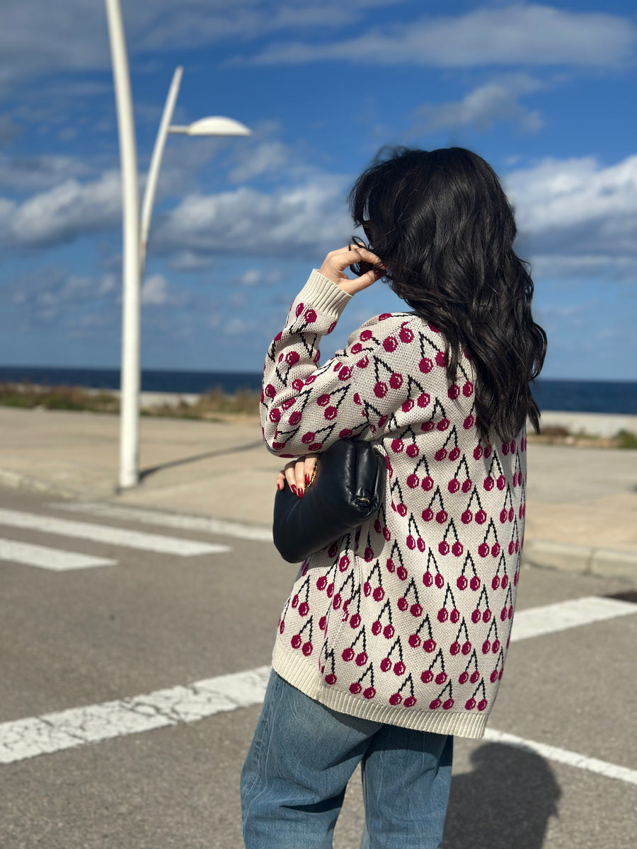 Cherry Love Cardigan