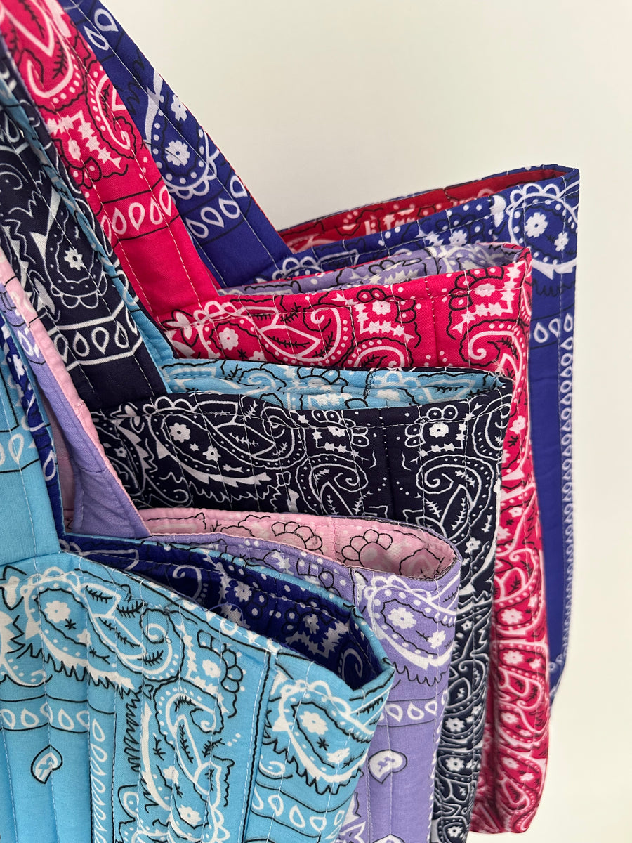 Bandana tote bag