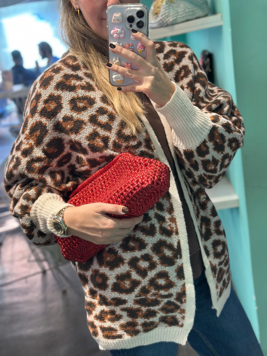 Leopard cardigan