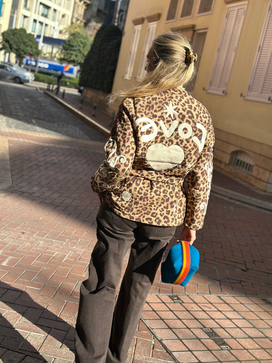 leopard jacket