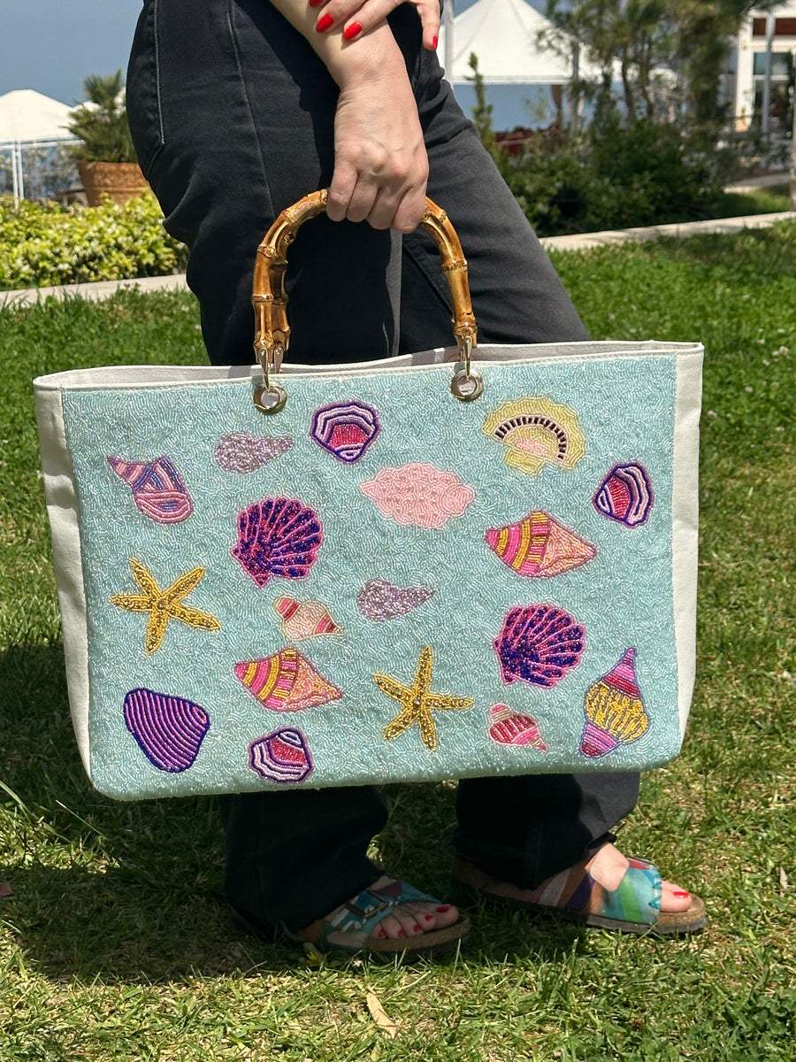 Conchiglia beach bag