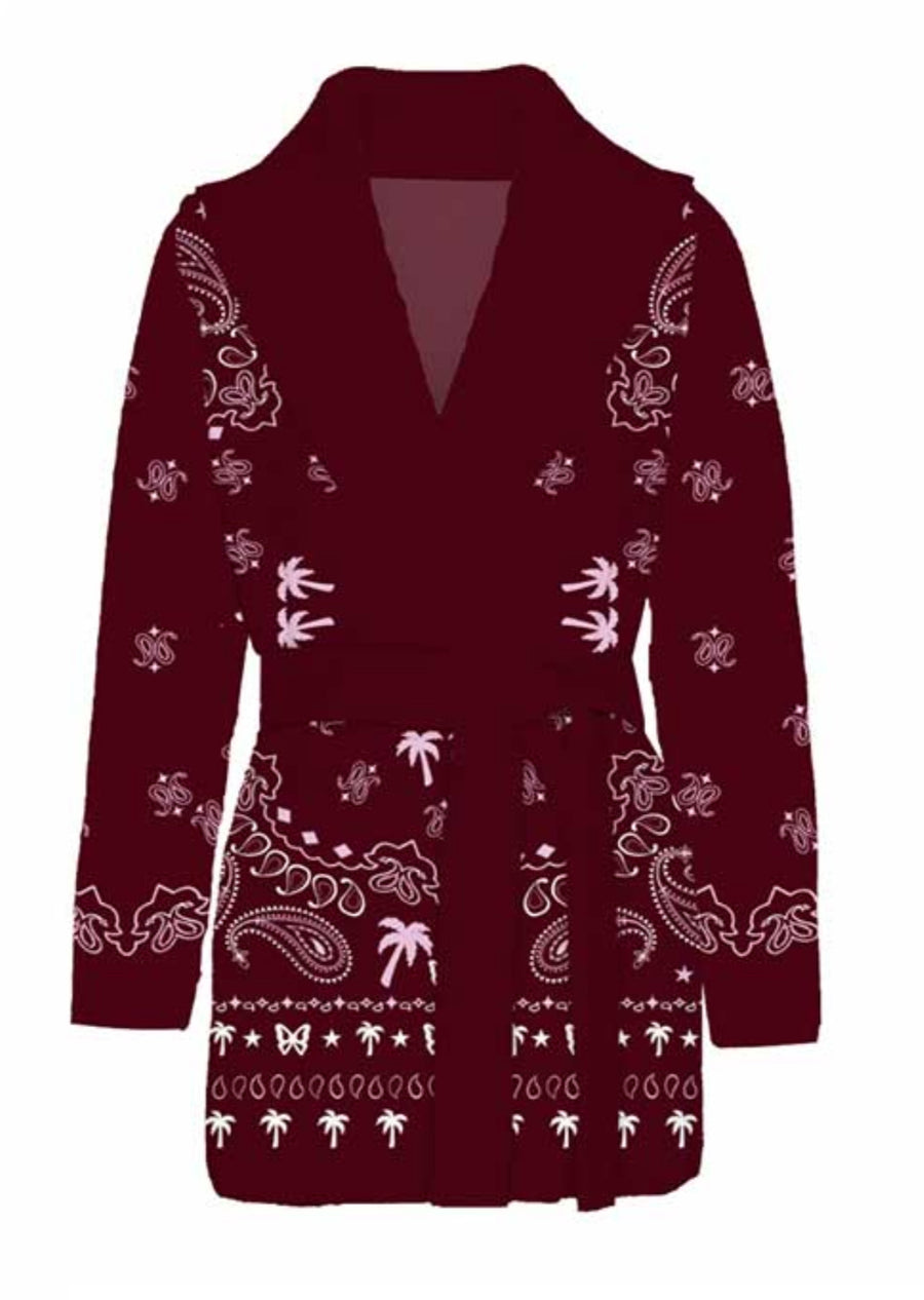 Retro in Burgundy