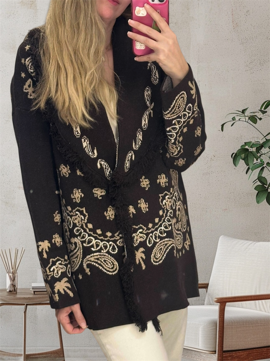 Retro Brown knitwear