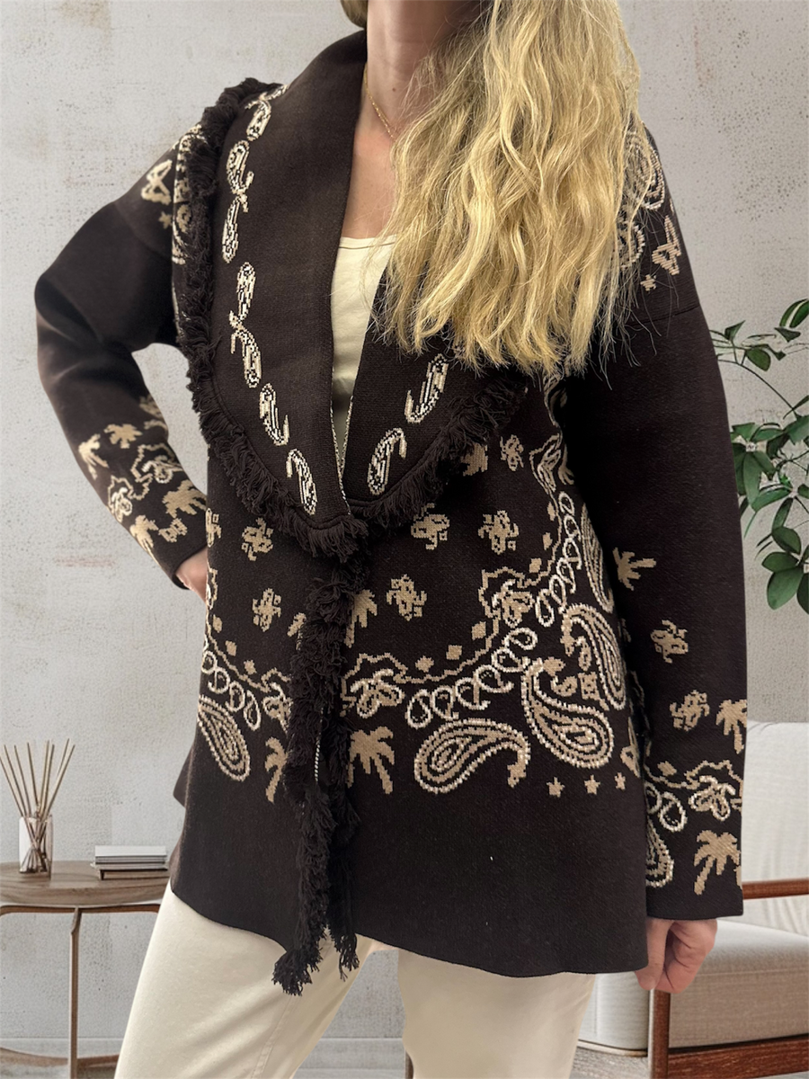 Retro Brown knitwear