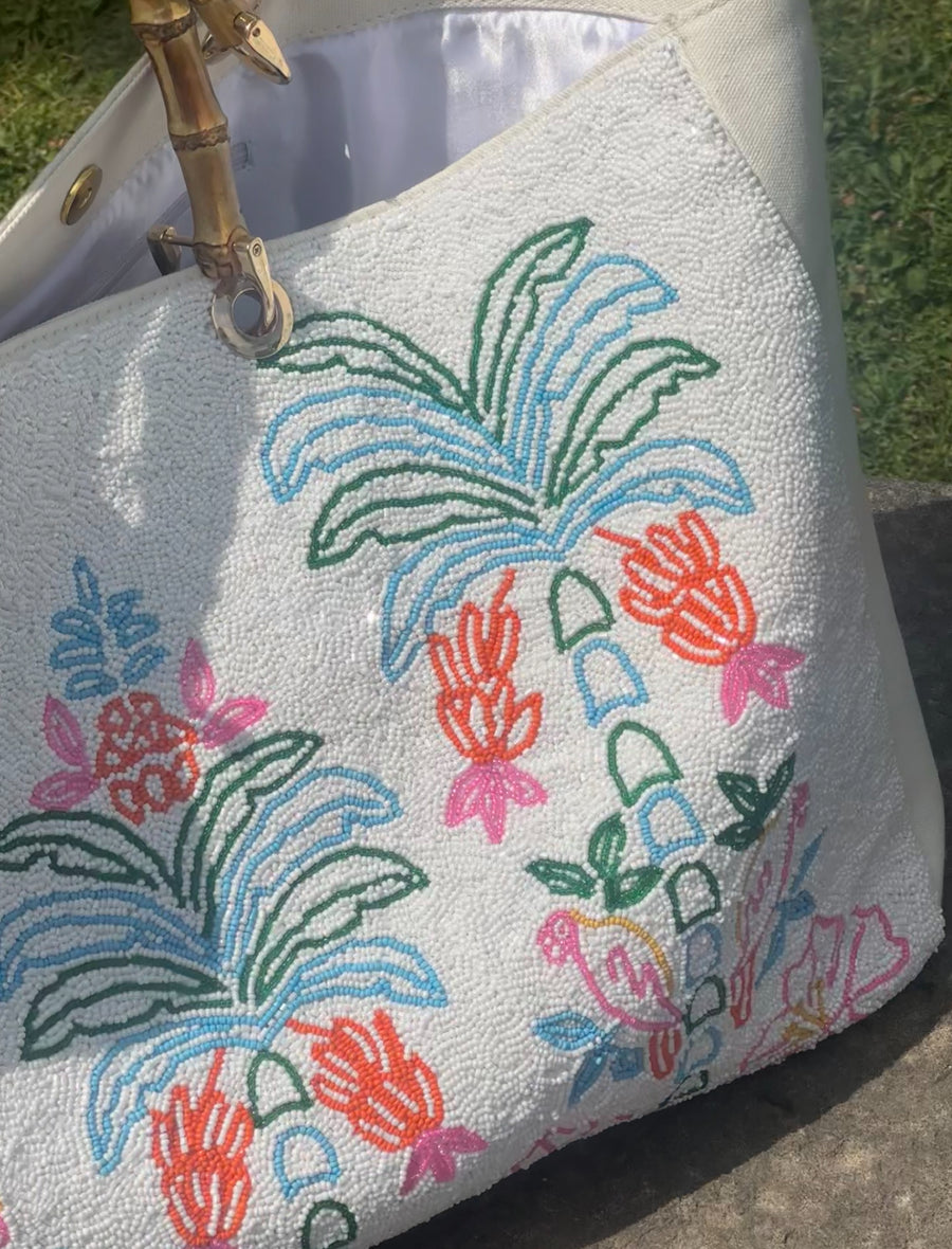 Le Tropical beach bag