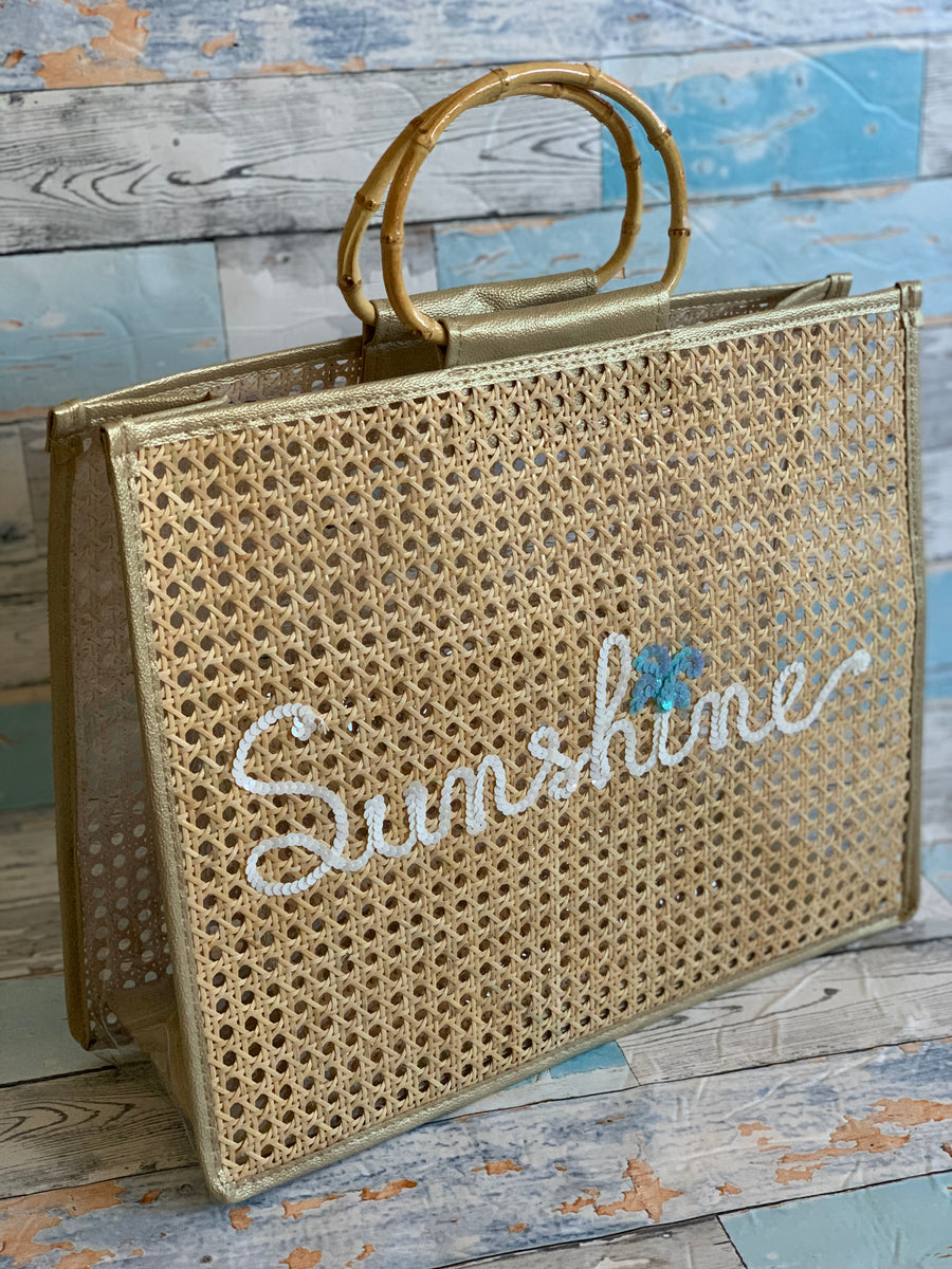 Lily beach bag -sunshine