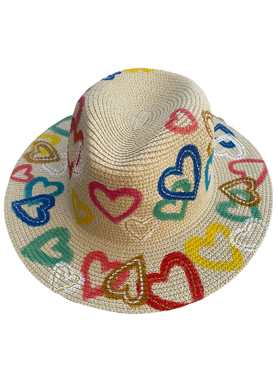 Valentine panama hat