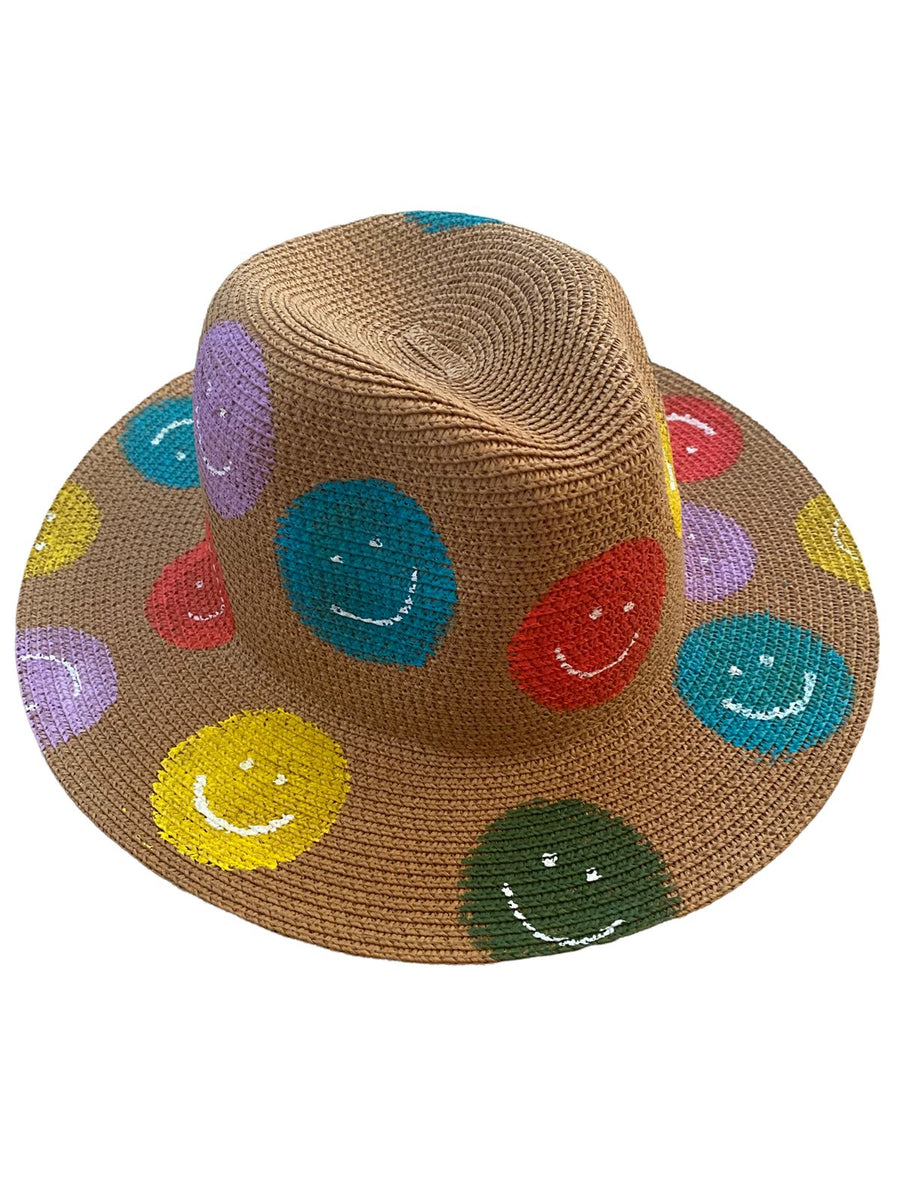 Smiley panama hat