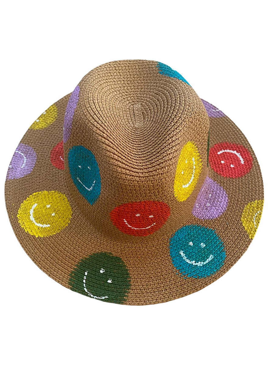 Smiley panama hat