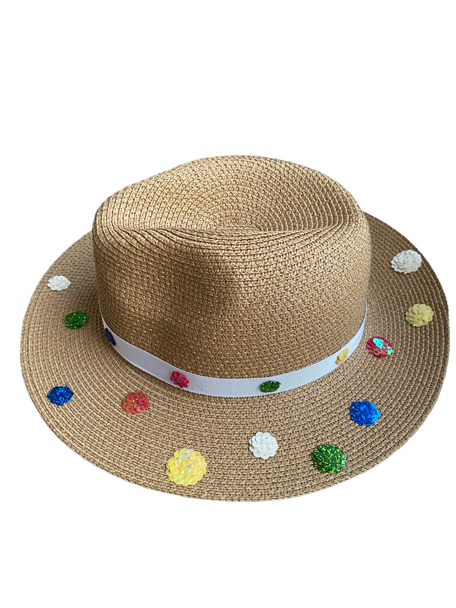 Dotty Panama hat