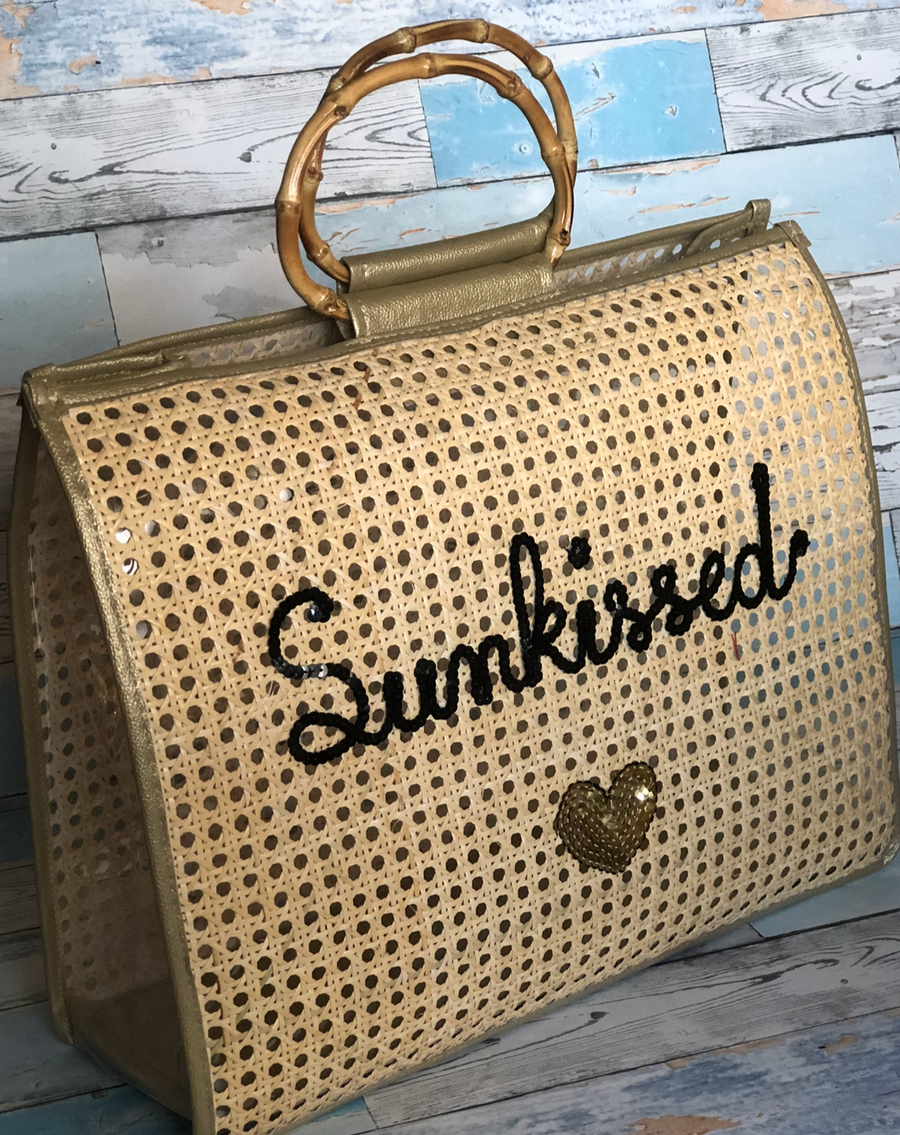 Lily beach bag -sunkissed