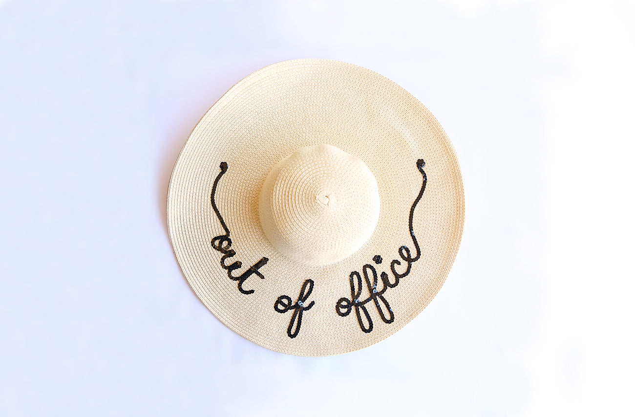 Out of Office Floppy Sun Hat UPF 50+Floppy Hats - G – FlapHappy main image 4